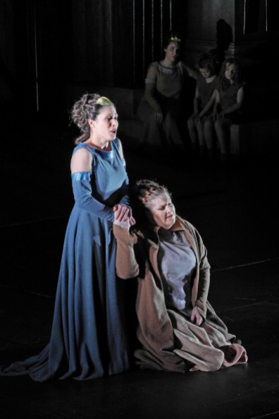 Annalisa Stroppa i Tamara Wilson a la Norma del Liceu 201/2015 Fotografia -® A Bofill