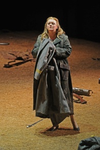 Catherine Foster (Brünnhilde) a Siegfried. Liceu 2015 Foto: ® A Bofill