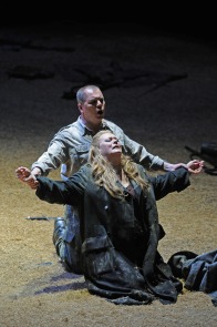 Stefan Vinke (Siegfried) i Catherine Foster /Brünnhilde) al Siegfried del Liceu 2015 Foto: ® A Bofill