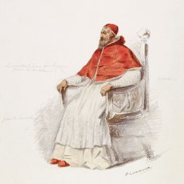 El Papa Clement, disseny per l'estrena de Paul Lormier